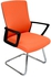 Karnak Modern Design Mesh Visitor Chair With Steel Metal Frame Waiting Room Chair For Home Office &amp; Hospital