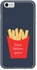 Stylizedd Apple iPhone 6/ 6S Premium Slim Snap case cover Matte Finish - Fries before guys
