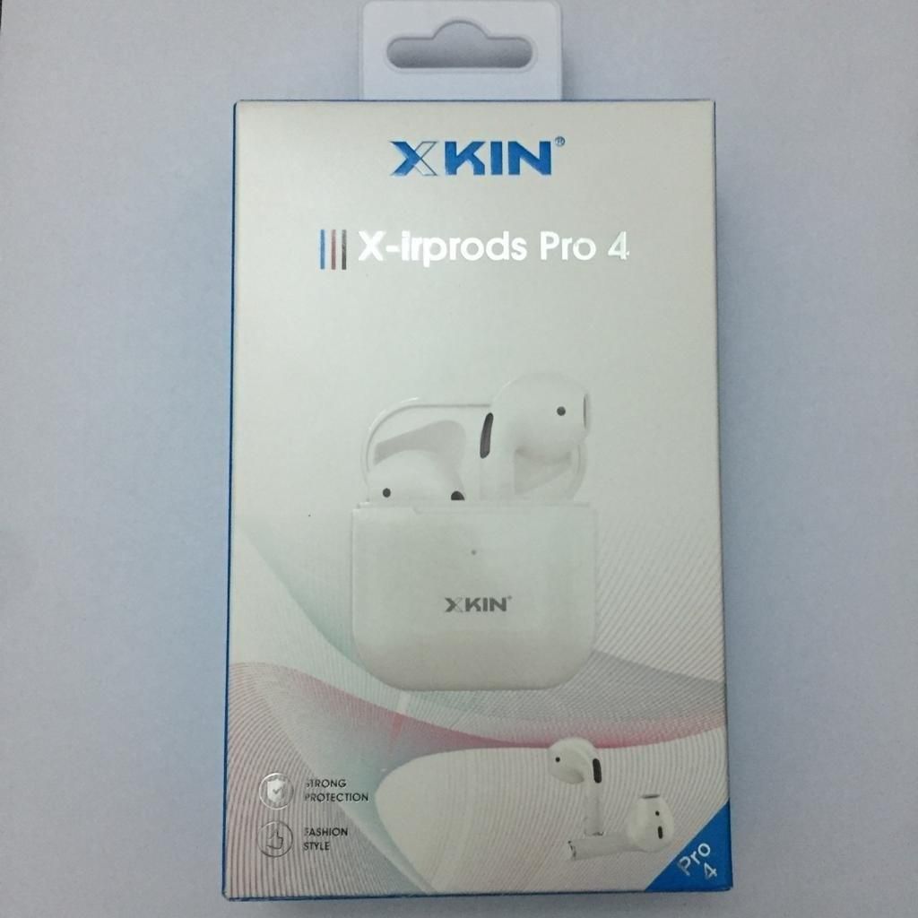 XKIN X-IRPRODS PRO4 Wireless Earbuds, Bluetooth 5.0 With Deep Bass Hi-Fi Stereo Sound And Super Mini Charging Case | XK-BT04