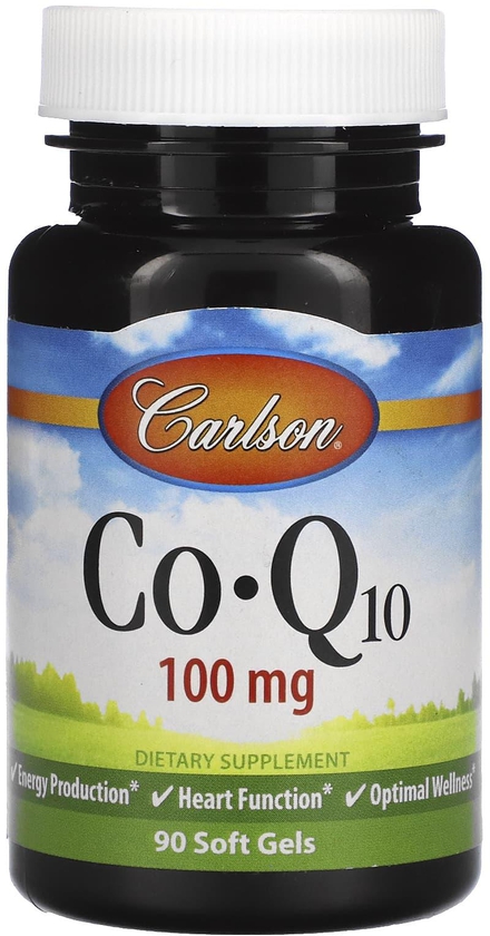 Carlson‏, الإنزيم المساعد Q10،‏ 100 ملجم، 90 كبسولة هلامية