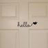 Decorative Wall Sticker - Hello Bird