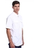 Columbia White Polyester Shirt Neck Shirts For Men