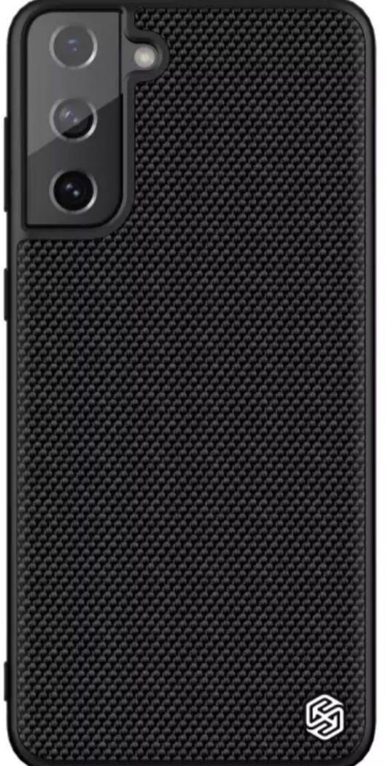 For Samsung S21 plus NIllkin Textured Cases for samsung S21 plus Nylon Fiber Mobile Phone Back Cover Case shell - black