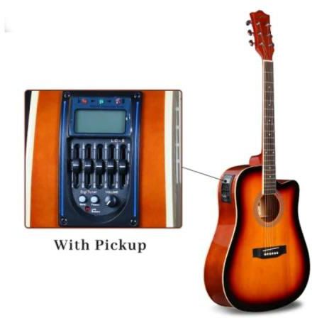 41" Acoustic Electric Guitar Full Size Acoustic Guitar Cutaway