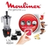 Moulinex genuine blender with grinder and grater, 1.25 liter, 400 watt, black - lm2428eg