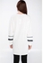 Defacto Woman Regular Fit Knitted Long Sleeve Knitted Tunic - Ecru