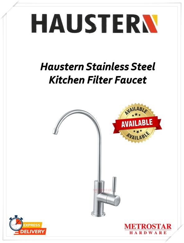 Haustern Stainless Steel Kitchen Filter Faucet (Silver)