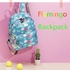 Generic Student Backpack Flamingo Student Bag Backpack Backpack