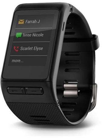 Garmin Vivoactive Wrist-based HR GPS Smart Watch Regular fit Black