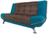 Art Home Sofa Bed - Turquoise/Brown