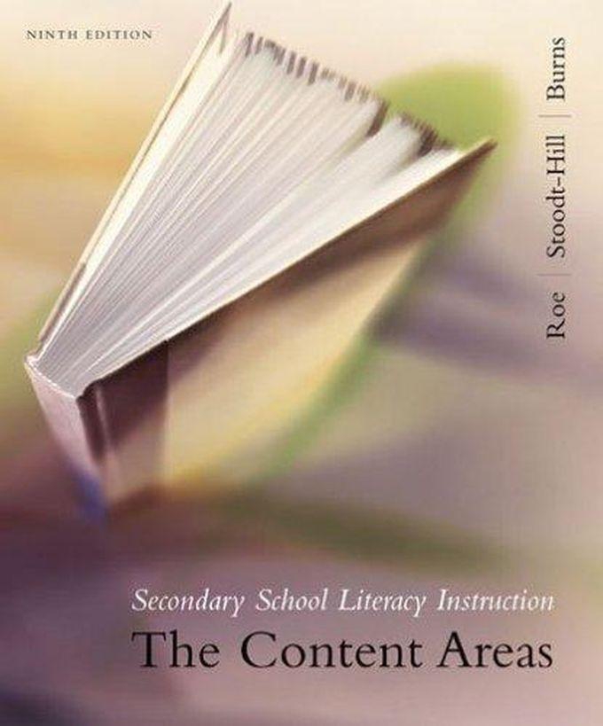 Cengage Learning Secondary School Literacy Instructions (The Content Areas) ,Ed. :9