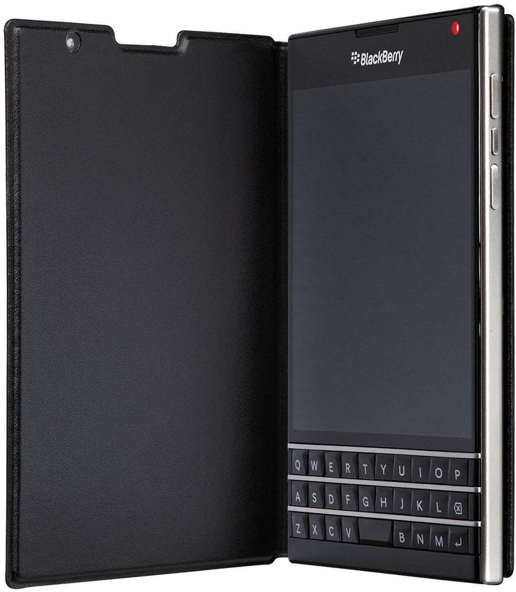 جراب بلاك بيري باسبورد محفظة فليب (الرسمي من بلاك بيري)  BlackBerry Passport Wallet case cover flip