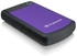 Transcend 4 TB Rugged Portable Hard Drive - Shock Resistant USB 3.1 Gen 1 StoreJet Purple - TS4TSJ25H3P