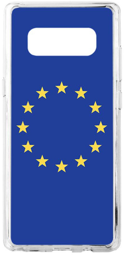 Plastic Printed Case Cover For Samsung Galaxy Note8 European Union