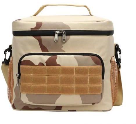 Bubbas Large Capacity Lunch Bag - Desert Camouflage
