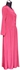 Zet Zone Abaya Ladies Dress - Pink Shiny Pink XS
