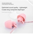 Wired In-Ear Headphones Pink