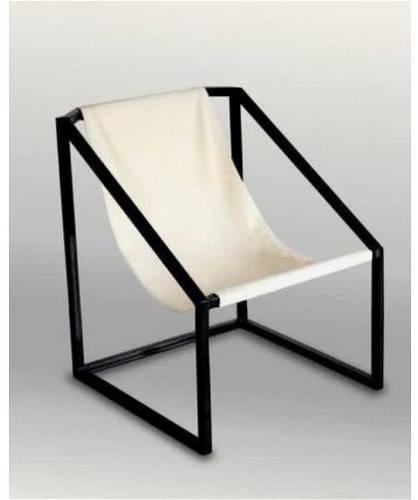 Outdoor Chair, Black / White - OUD05