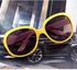 One Pair Kid's Sunglasses Large Round Frame Teardrop Fashion UV Protection Metal Sunglasses