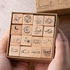 Generic 16x Wooden Rubber Stamp Set Scrapbooking DIY Journaling