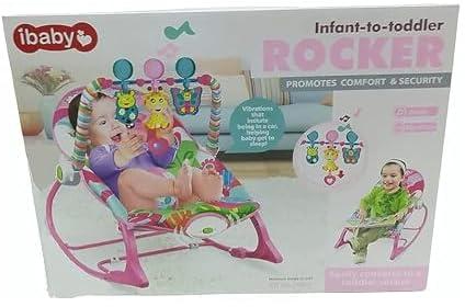 iBaby Infant to Toddler Rocker (Multicolor)