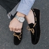 FLANGESIO EUR 38-47 New Arrival Men Shoes Casual Moccasins Men Loafers High Quality Full Grain Leather Shoes