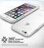 Rearth Ringke Slim Frost Premium Case Cover & Ozone Screen for iPhone 6 Plus/6S Plus - White