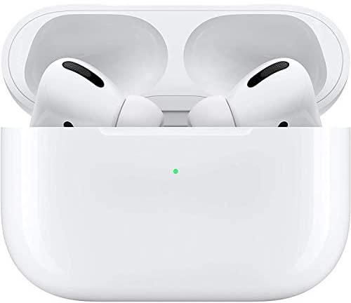 Apple AirPods Pro MWP22AM/A Speaker with Charging Case - White with Any Mobile Bluetooth High Quality and Pure Sound