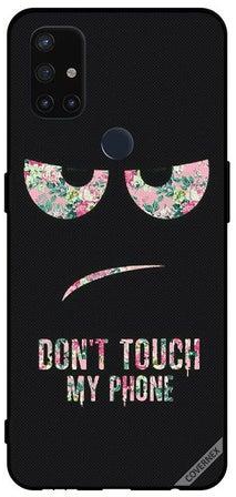 Protective Case Cover For Oneplus Nord N10 5G Don't Touch My Phone Floral