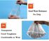 SHOWAY Shower Cap Disposable - 100 Pcs Thickening Women Waterproof Shower Caps Normal Size, Clear