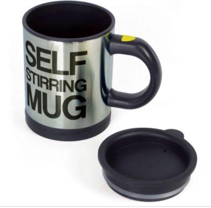 Automatic Self Stirring Stainless Steel Coffee Mug