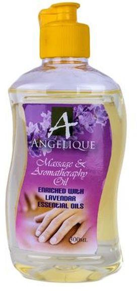 Angelique Massage & Aromatherapy Oil Enriched With Lavender Essential Oil 300Ml