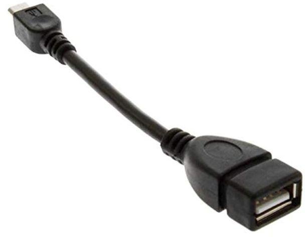 USB Host OTG Adapter For Lenovo Vibe X S960 Phone Black
