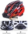 Bicycle Cycling Helmet MTB Breathable Mountain Bike Road Bicycle Safety Protection Helmet Red