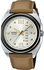 Watch for Men by Casio , Analog , Leather , Brown , MTF-117BL-9A