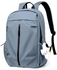 New Style Polyester Anti-theft Business Backpack Waterproof Bookbag Large Capacity School Bag With Astronaut Pendant Blue