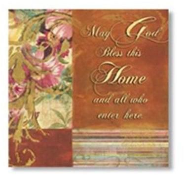 Decorative Wall Poster Brown/Beige 15x15cm
