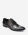 Robert Wood Almond Toecap Derby Shoes - Black