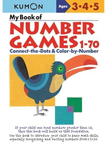 My Book Of Number Games 1-70: Ages 3, 4, 5