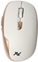 L'AVVENTO (MO34W) 2.4GHz Wireless Mouse - White*Gold