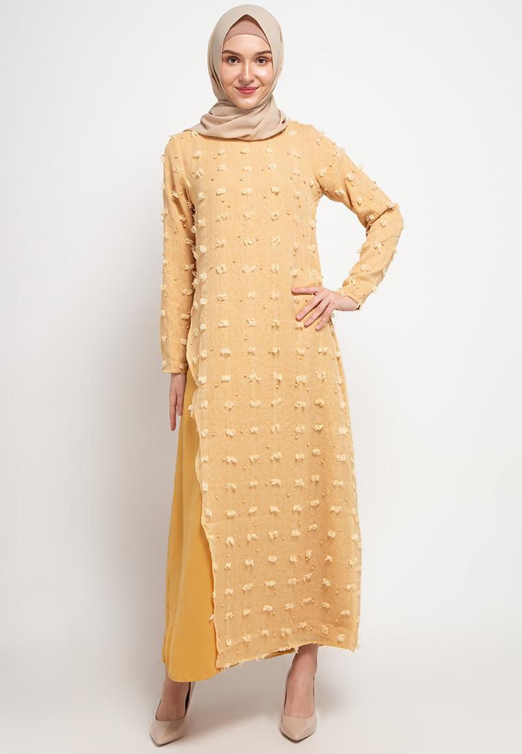 Gobindpal Azzar Jane Maxi Dress - 4 Sizes (Yellow)