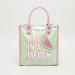 Upper Canada Printed Lunch Tote Bag - 24x10x25 cms