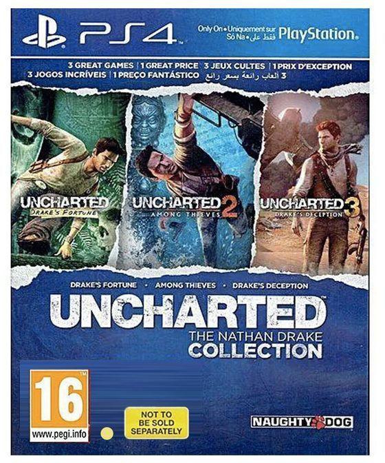 Sony Uncharted: The Nathan Drake Collection - 3 Full Games In 1