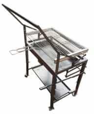 Charcoal Grill, with 3 Levels - Black