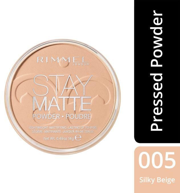 Rimmel Stay Matte Face Powder - 005 Silky Beige