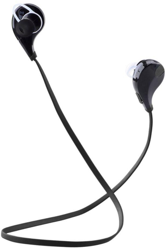 Bluetooth Wireless Sport Earphones Headphones Black