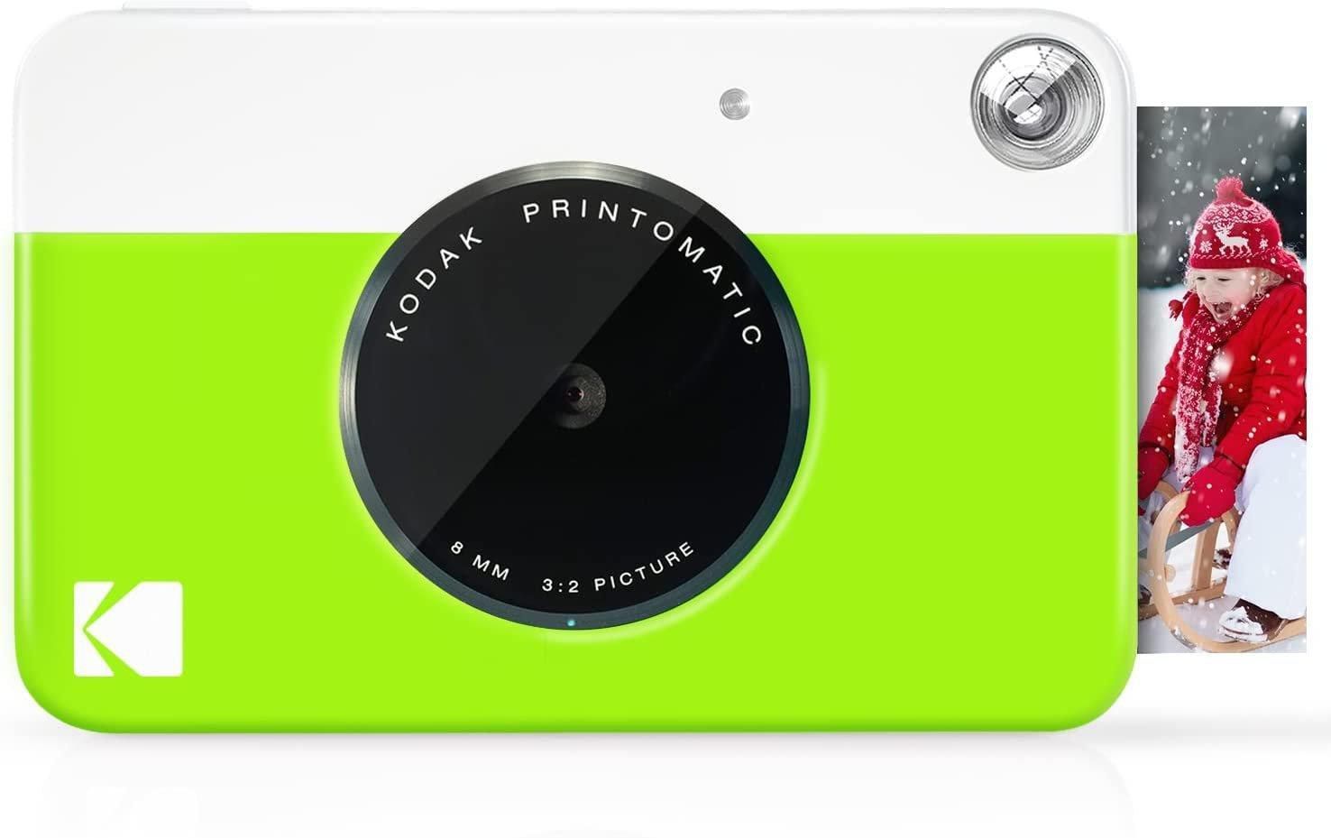 KODAK Printomatic Digital Instant Camera, Green
