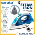 Wirata 2000W Steam Iron With Ceramic Coat Soleplate R-888 SIRIM
