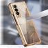 Protective Cover For Samsung Galaxy Z Fold 4 G Electroplated
