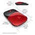 HP Z3700 Wireless Mouse, Red